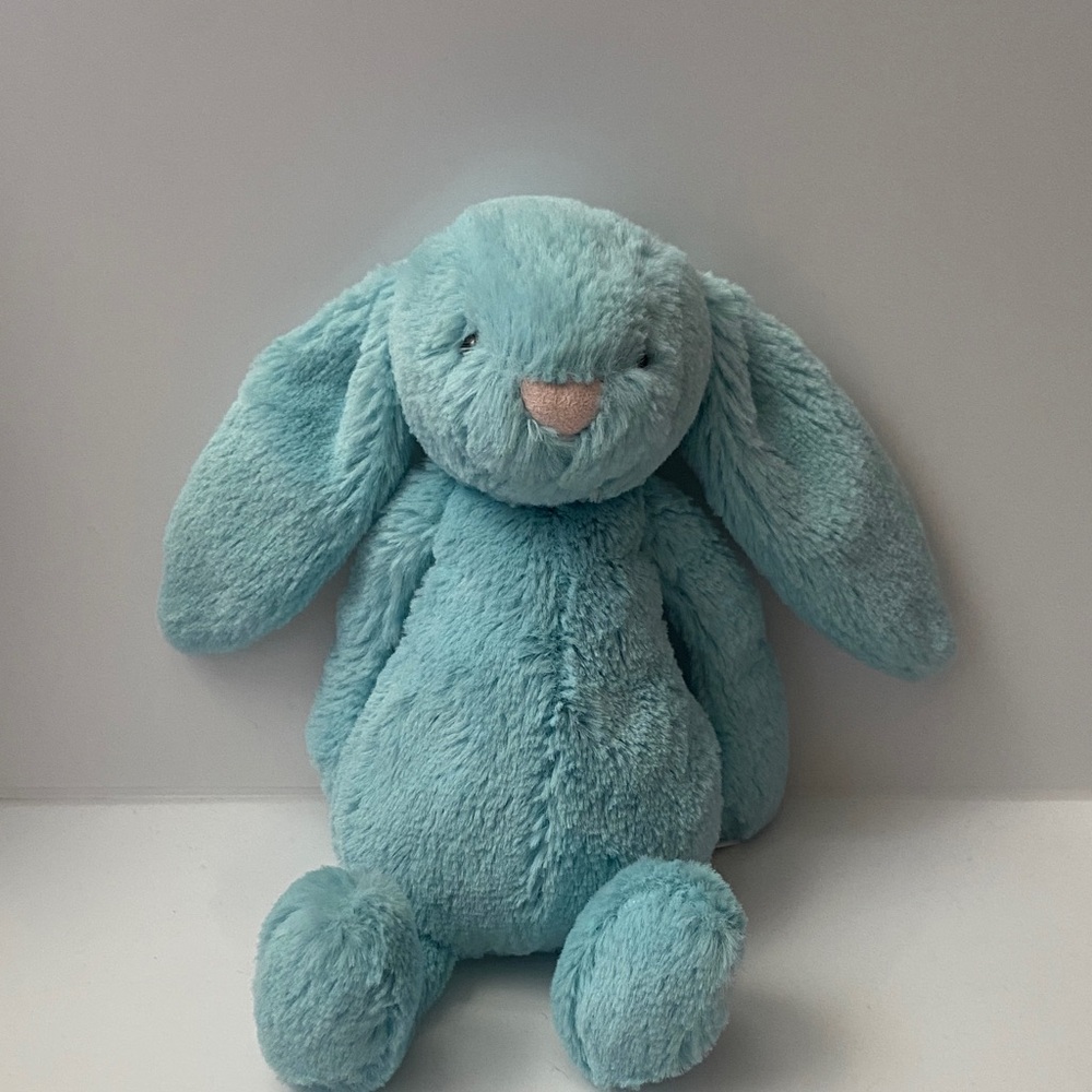 Jellycat blue small bunny
